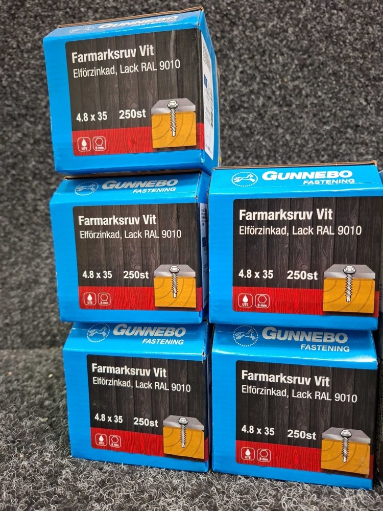 1581637-2 Farmer's screw, Sheet metal screw, Construction & bracket screw etc., Gunnebo