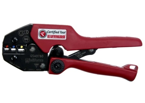 Crimping tool, 1 pc - Elpress, 0.5–6 mm²