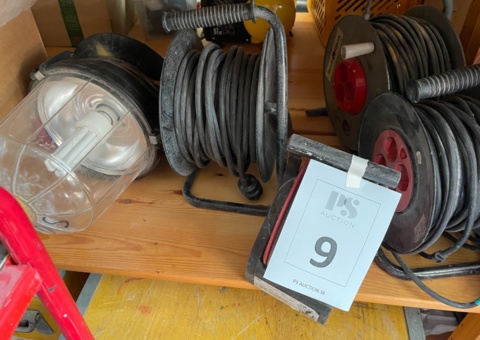 Kabelvidor 5 st och lampa