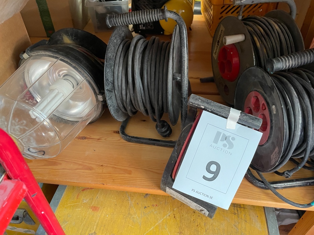 1583409-1 Kabelvidor 5 st och lampa
