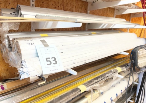 Aluminum profiles approx. 60 pcs.