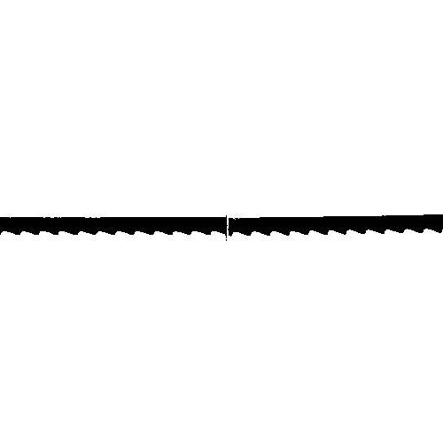 1584592-1 Fret saw blades, 480 pcs - 130 mm, for metal, fine toothing