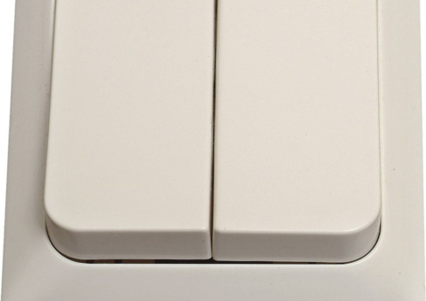 Light switches, 34 pcs - Grunda Trento, surface-mounted, single-pole two-way, 16 A
