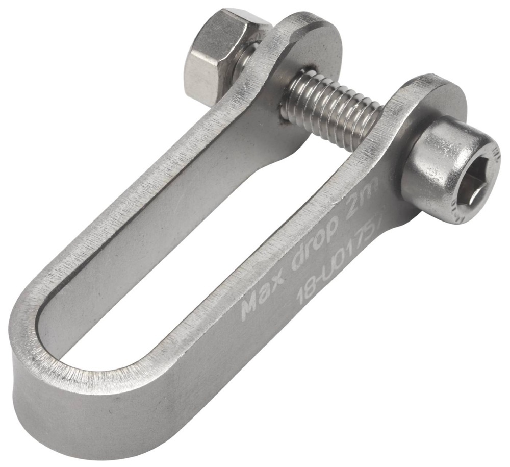 1584621-1 U-fästen, 30 st - Luna Tools, 14 × 30 mm, för verktygssäkring