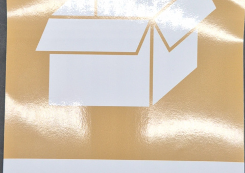 Recycling stickers, 59 pcs - Systemtext, Corrugated cardboard, 148 × 210 mm
