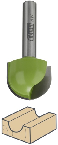 Hålkälsfräsar, 2 st - Luna Tools, 23 mm, hårdmetall med kullager på auktion i Skåne, Helsingborg hos PS Auction