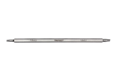 Double-ended blades, 15 pcs - Teng Tools, slotted 4 and 5.5 mm