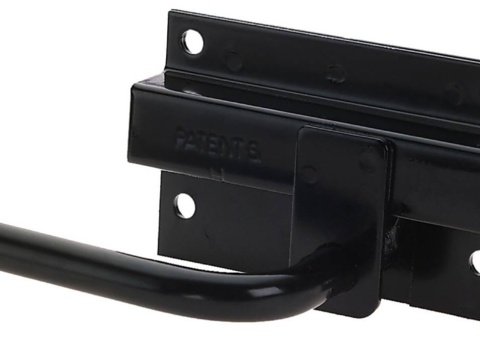 Gate latches, 4 pcs - Junior AD, right-hand version, black