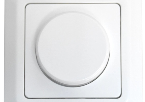 Dimmers, 15 pcs - Grunda, flush-mounted, 50–300 W, white