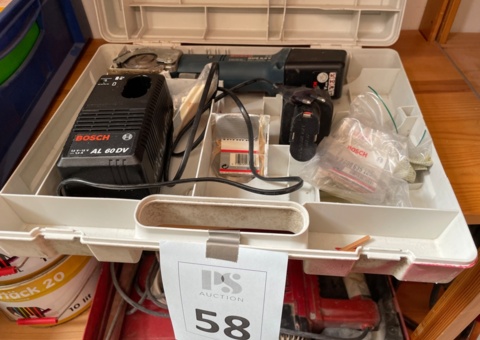 Carpet cutting machine Bosch battery-powered