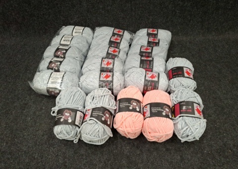 20 balls of yarn Velour yarn Babylove – chenille velvet yarn 100g