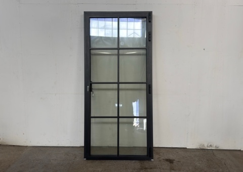 Balcony door 10.5x22.1 H. Aluminum