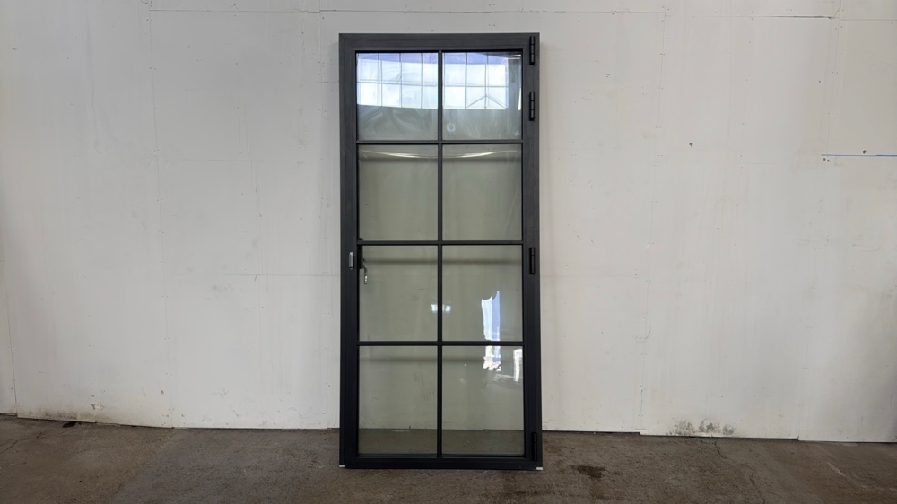 1584713-1 Balcony door 10.5x22.1 H. Aluminum