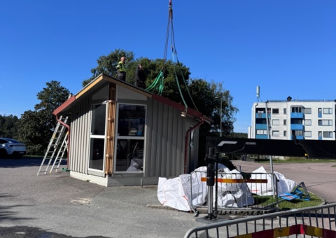 Sale of dismantled storage building etc.