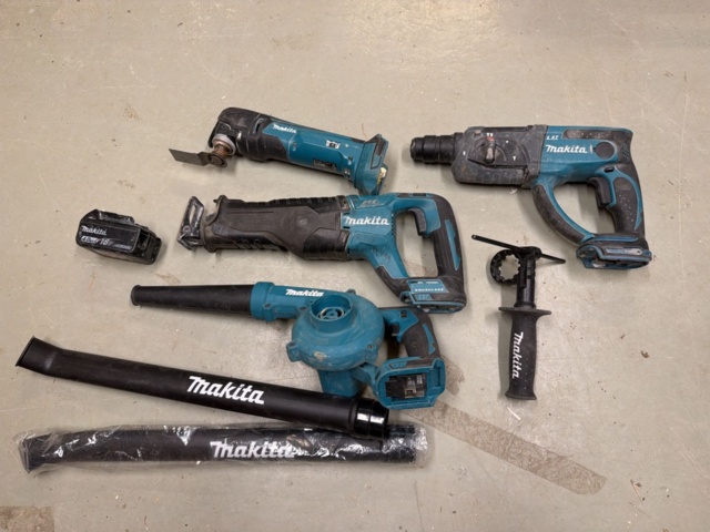 Verktygspaket - Makita på auktion i Västra Götaland, Sävedalen hos PS Auction