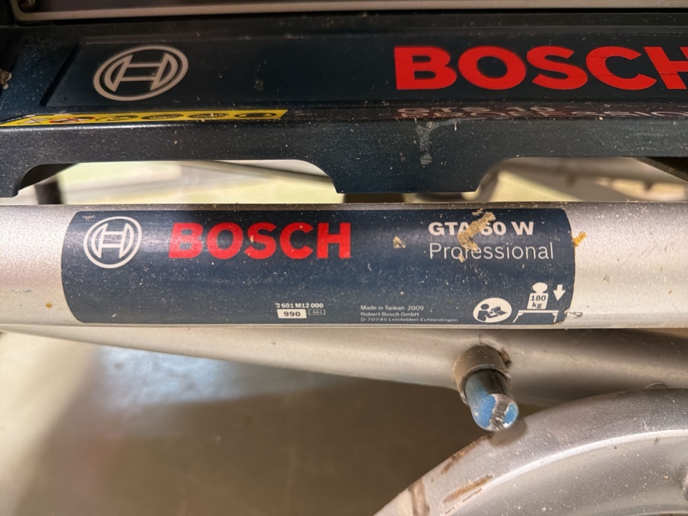 1566405-2 Table saw on trolley - Bosch GTS 10 Professional