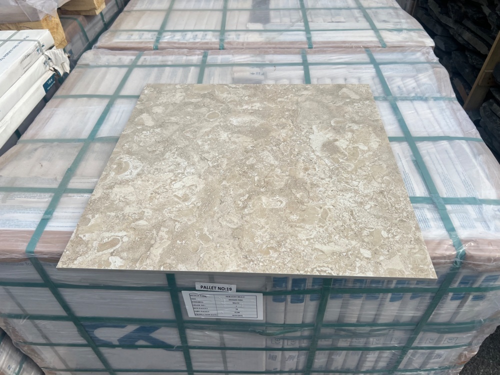 1584743-2 Granite ceramic Terrazzo Beige, 50 sqm, 60x60