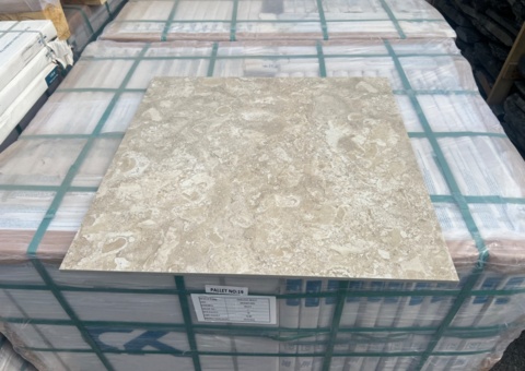 Granite ceramic Terrazzo Beige, 100 sq m, 60x60