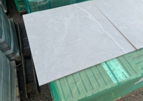 Granite ceramic Rock Light Grey, 46 sqm, 60x60