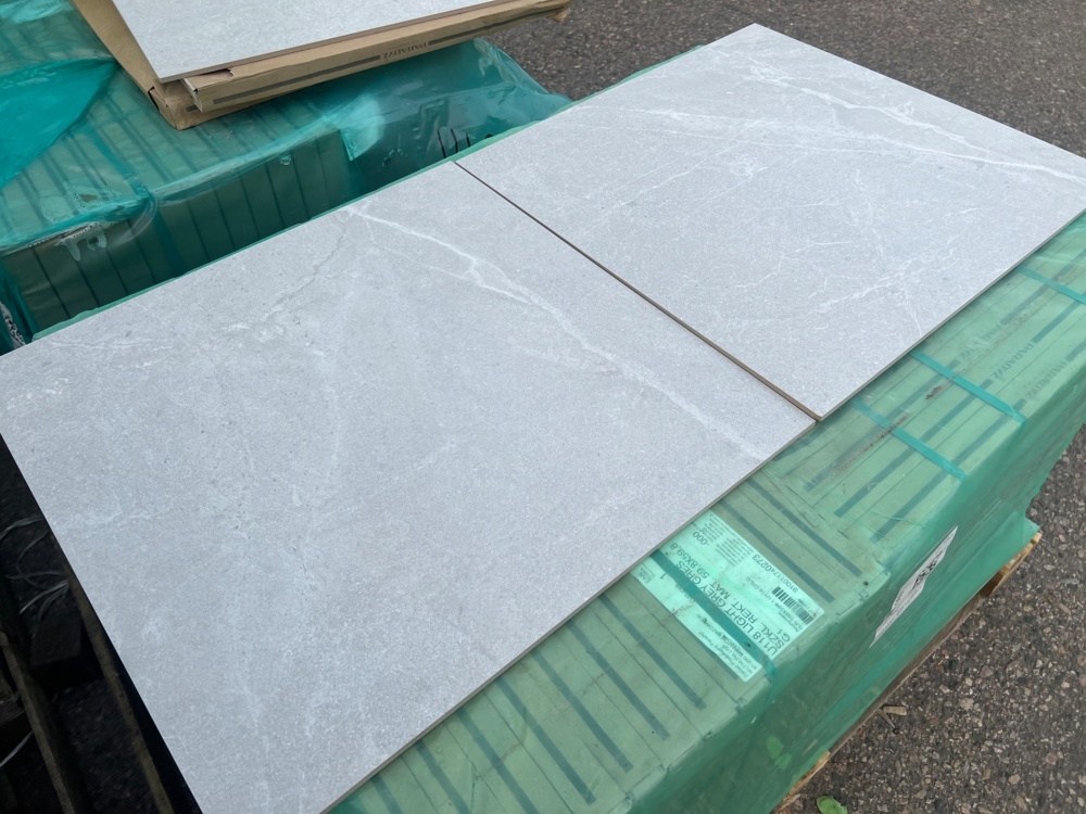 1584763-2 Granite ceramic Rock Light Grey, 90 sqm, 60x60