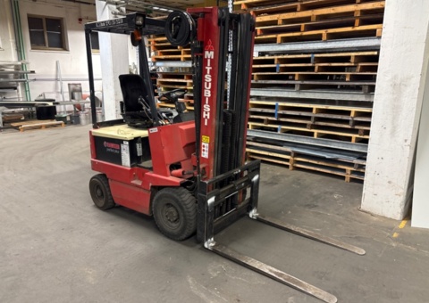 Electric counterbalanced forklift - Mitsubishi FB15P-50BC-350P