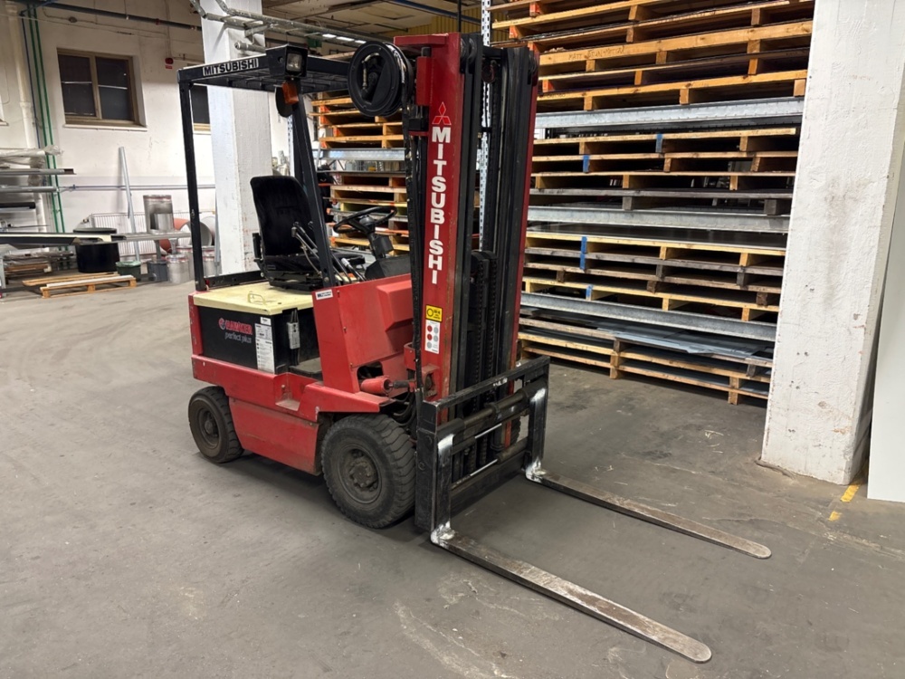 1536086-1 Electric counterbalanced forklift - Mitsubishi FB15P-50BC-350P