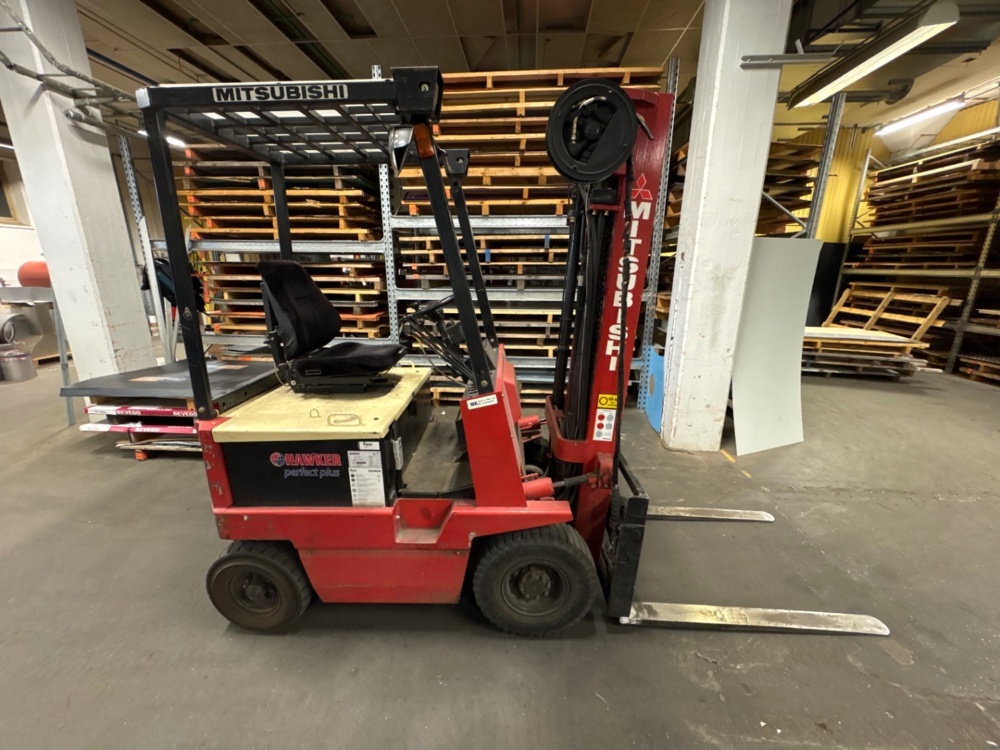 1536086-2 Electric counterbalanced forklift - Mitsubishi FB15P-50BC-350P