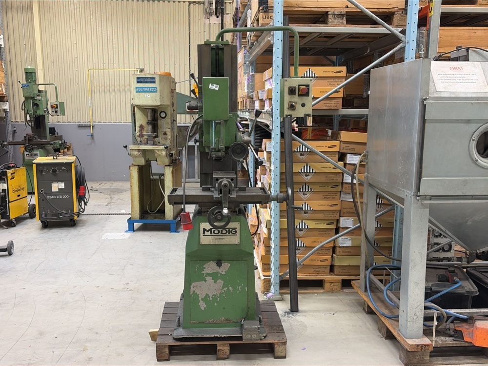 1525539-2 Milling machine - Modig UBM 30