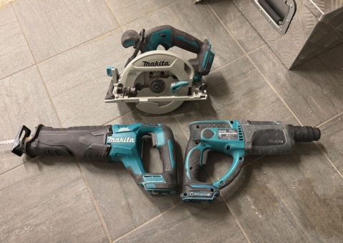 Reciprocating saw, hammer drill and circular saw - Makita