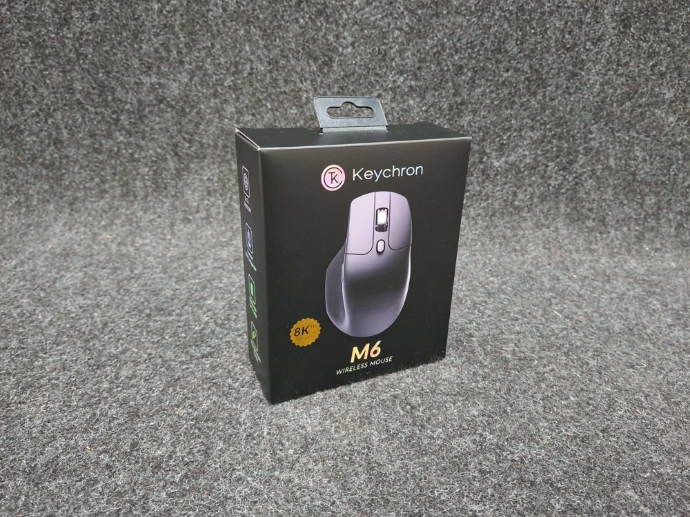 1579164-2 Wireless optical mouse Keychron M6 (black)