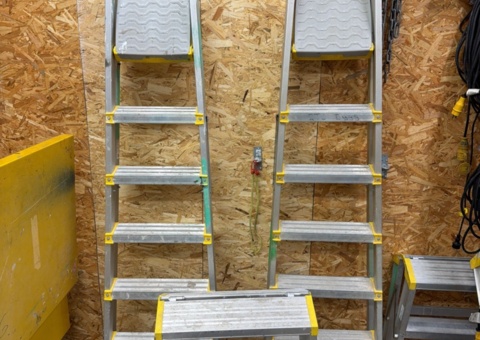 Various ladders 4 pcs