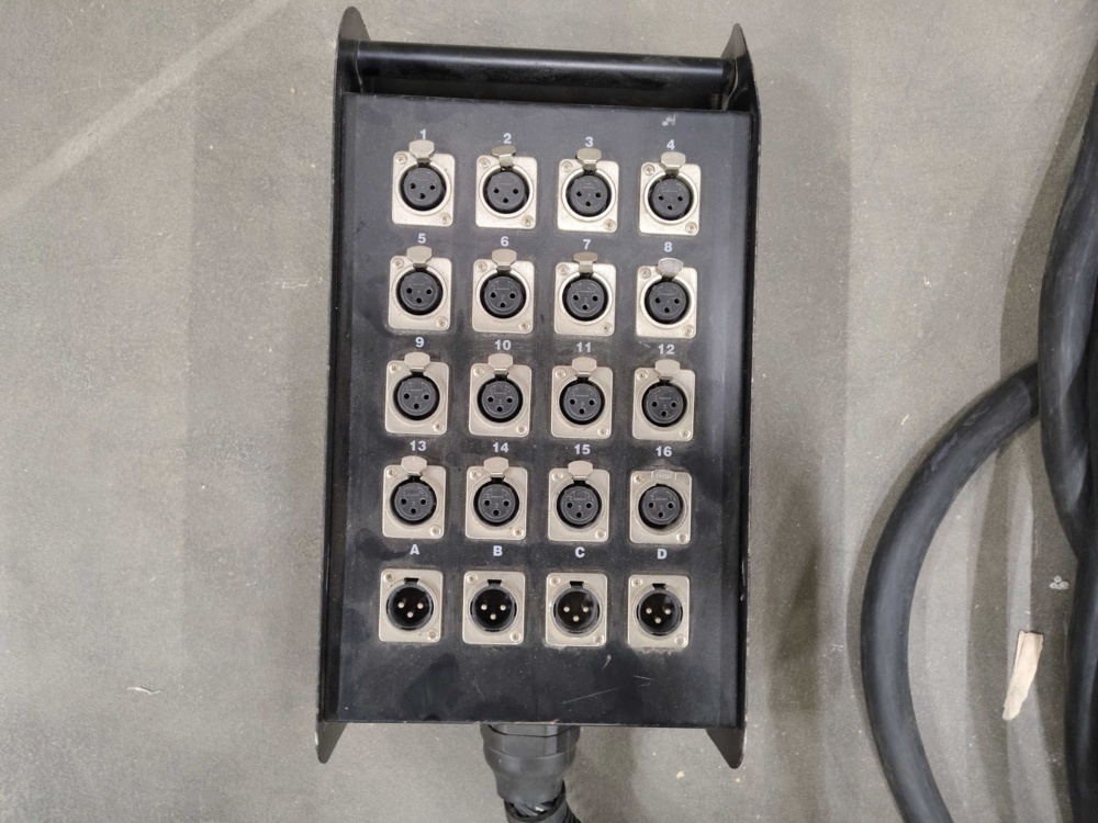 1582528-2 Ljudmultikabel - 16+4 kanaler