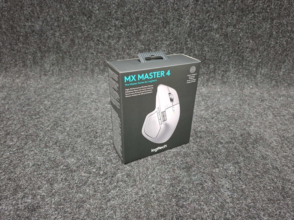 1579170-2 Wireless ergonomic mouse Logitech MX Master 4 (light gray)