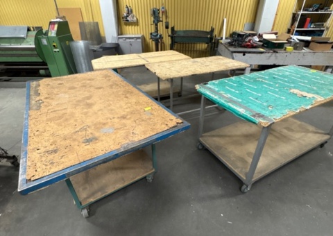 Various rolling tables 4 pcs