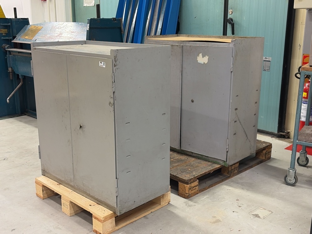 1525529-1 Sheet metal cabinets 2 pcs - FO Nyström AB