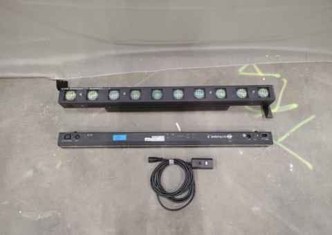 Ljusramper ADJ Ultrabar 9 och Showtec SunStrip Active