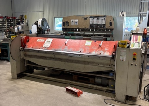 Edge folding machine with accessories - Göteneds K25-25 A1200 Kombi -1991