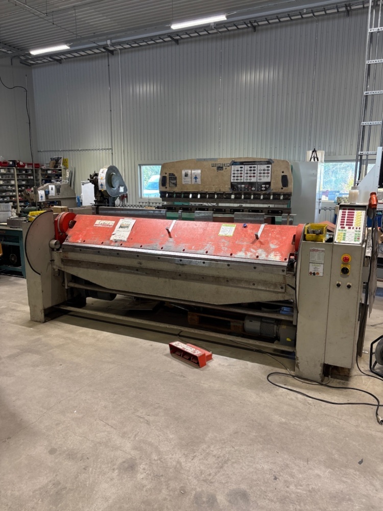 1536101-1 Edge folding machine with accessories - Göteneds K25-25 A1200 Kombi -1991
