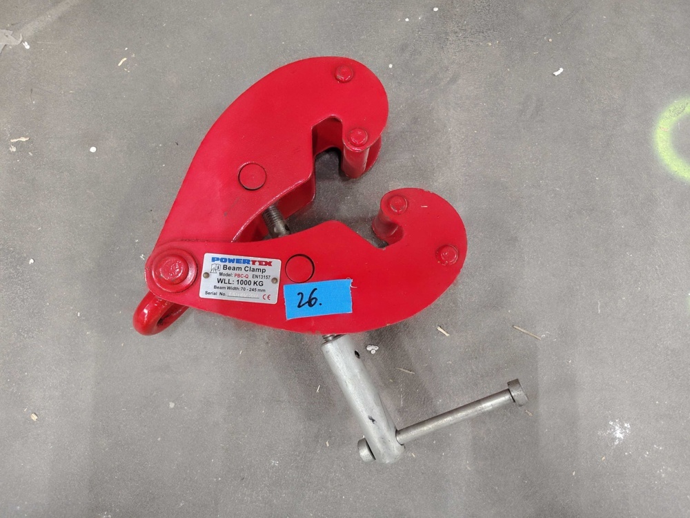 1582535-1 Balkklämma Powertex PBC-Q - 1 000 kg