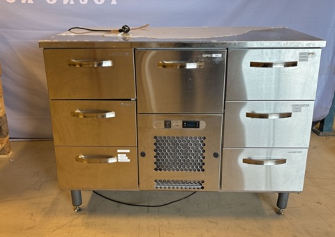 Kylbänk med draglådor - Inox TSK-1207, -2025