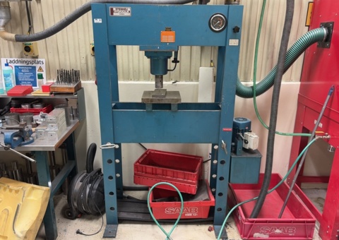 Hydraulic press - Stenhøj Hydraulik Type 50.379
