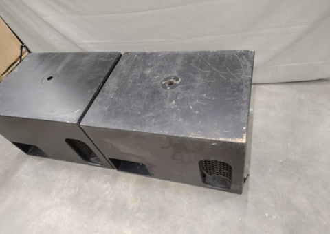 Woofers - NEXO, black cabinets