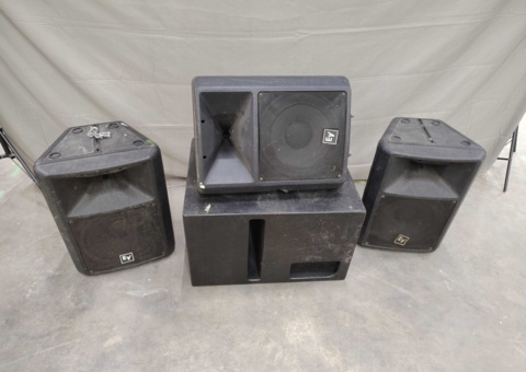 PA speakers and subwoofers - Electro-Voice, NEXO