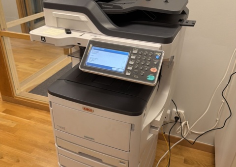 Multifunction printer - OKI ES8473 MFP