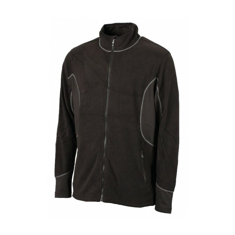 1584794-1 2 fleece jackets Gesto black, Size 4XL