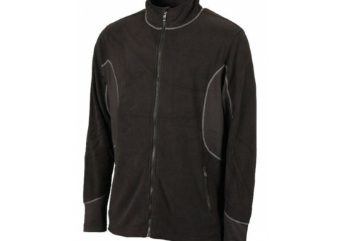 2 fleece jackets Gesto black, Size 4XL