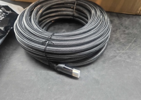 HDMI-kablar, 14 st - 10 m, 4K, flätad kabelmantel