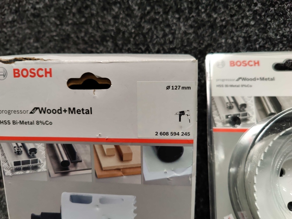 1582936-3 Hole saw Wood/Metal Bosch 22-127 mm