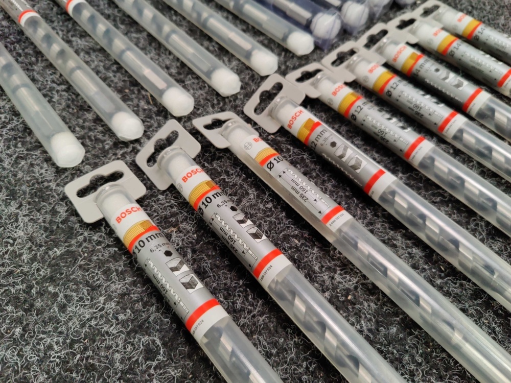 1582941-4 19 pcs Wood twist drill Bosch 160/235 mm 10-