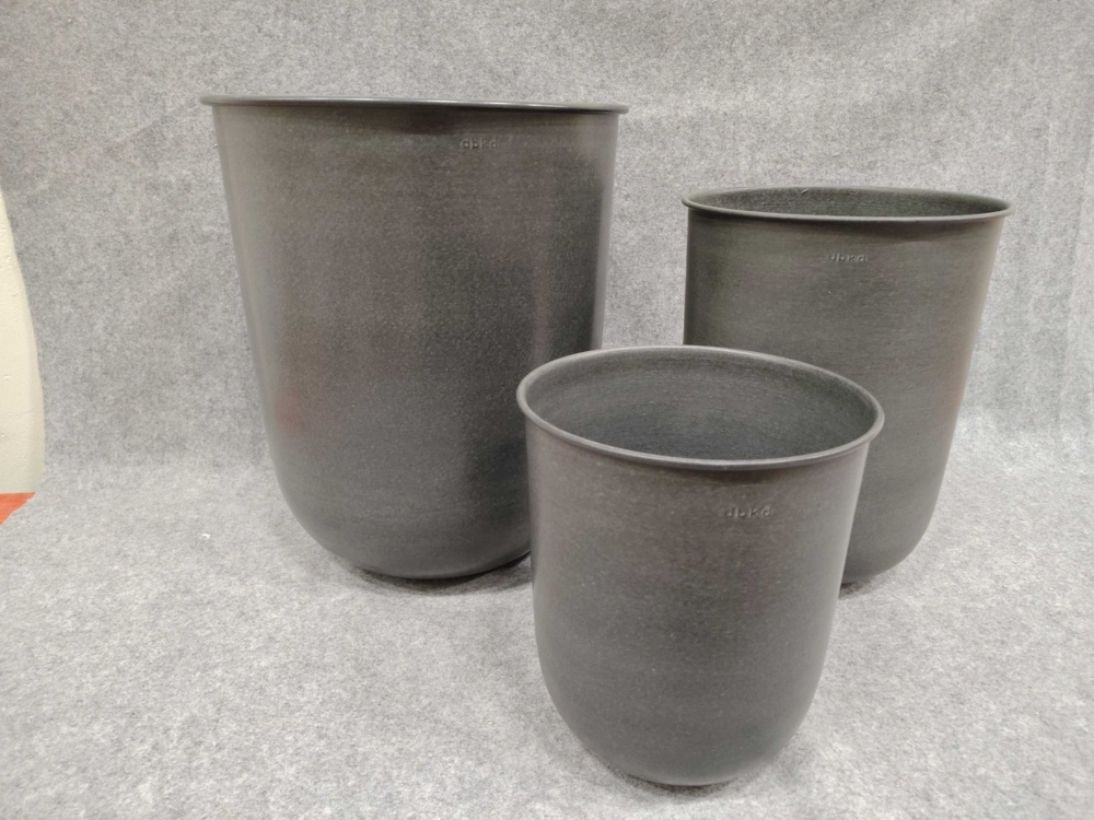 1584879-2 Plant pots - DBKD Out, black metal, various sizes